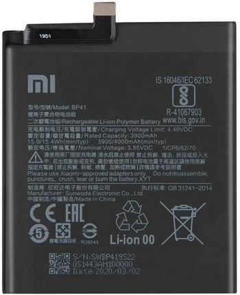 Xiaomi BP41 3900mAh Do Mi 9T