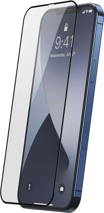 Baseus szkło hartowane 0.25mm iPhone 12 Pro Max Czarny (SGAPIPH67N-KC01)