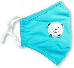 Zdjęcie MED PATENT MASKA ANTYSMOGOWA BASIC JUNIOR + 2 FILTRY N95 (NIEBIESKI) - Tarczyn