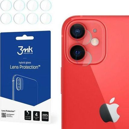3MK Lens Protect iPhone 12 Mini Ochrona na obiektyw aparatu 4szt
