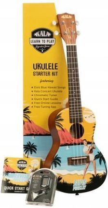Kala Learn To Play Elvis Blue Hawaii Concert Starter Kit