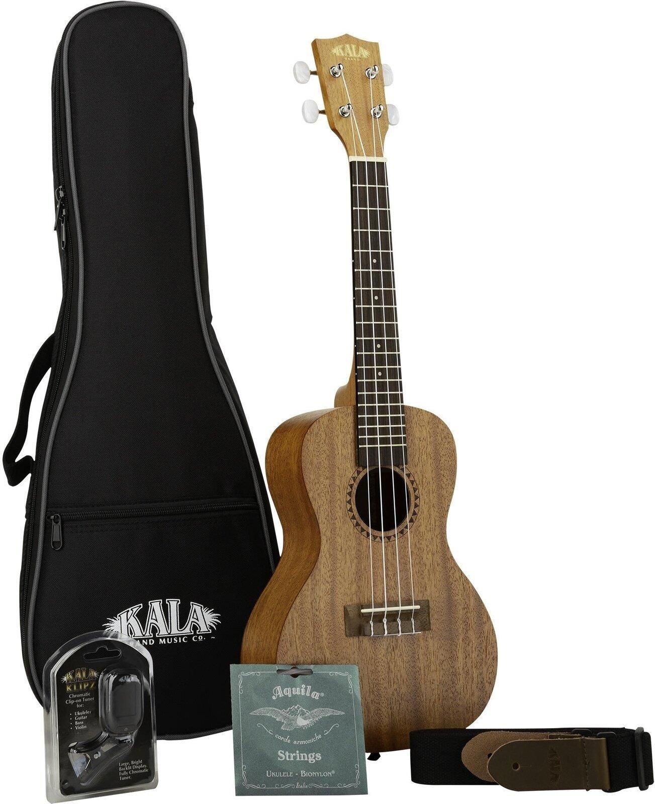 Kala KA15CBNDL Satin Mahogany Concert Ukulele Starter Kit Ceny i opinie Ceneo.pl