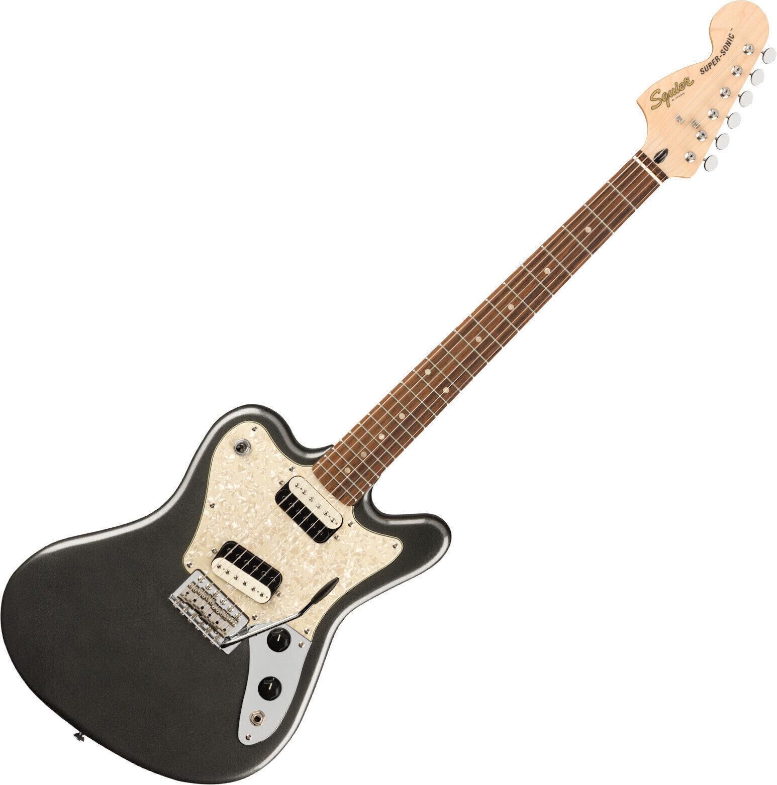 Fender Squier Paranormal Super-Sonic IL Graphite Metallic - Ceny i