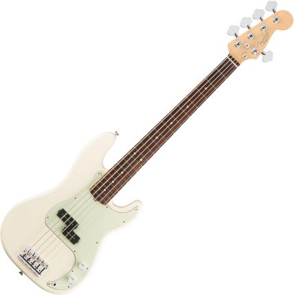 Fender American PRO Precision Bass V RW Olympic White