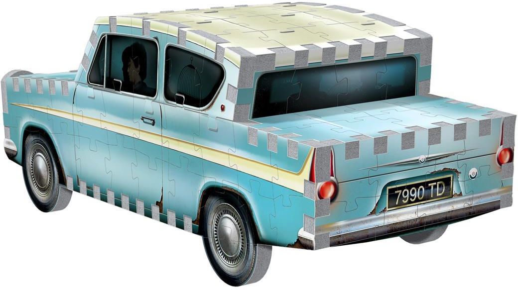 Wrebbit 3D Puzzle Harry Potter Flying Ford Anglia 130El. - Ceny i