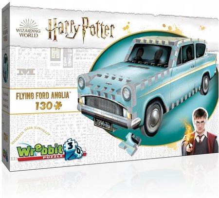 Wrebbit 3D Puzzle Harry Potter Flying Ford Anglia 130El.