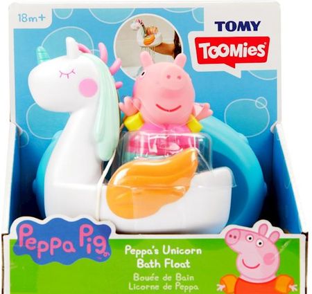 Tomy Świnka Peppa Jednorożec i świnka Peppa   zestaw zabawek do wody