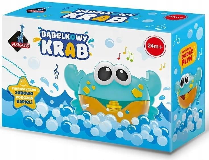 Askato Zabawka do wody Krab niebieski 115146 - zdjęcie 2 Askato Zabawka do wody Krab niebieski 115146