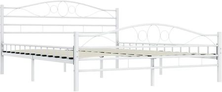 Vida Rama Łóżka Biała Metalowa 200X200Cm Kod V 285306 - zdjęcie 2