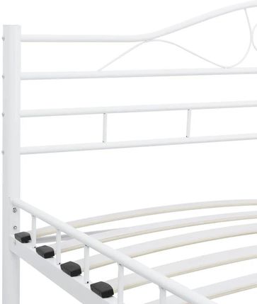 Vida Rama Łóżka Biała Metalowa 200X200Cm Kod V 285306 - zdjęcie 3