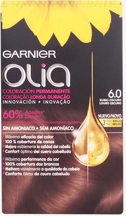 Garnier Olia Permanent Colouring farba do włosów 6.0 Ciemny Blond