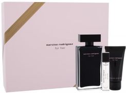 Narciso Rodriguez For Her Zestaw Woda Toaletowa 100Ml + Mleczko Do Ciała 50Ml + Woda Toaletowa 10Ml