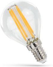 Zdjęcie SPECTRUM SPECTRUM LED KULKA E14 230V 6W COG WW CLEAR (WOJ+14389) - Radlin