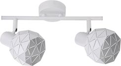 LIGHT PRESTIGE - OPRAWA SUFITOWA REUS 2 LISTWA 2XE14 - BIAŁY - LP-8069/2WS WH  LP80692WSWH