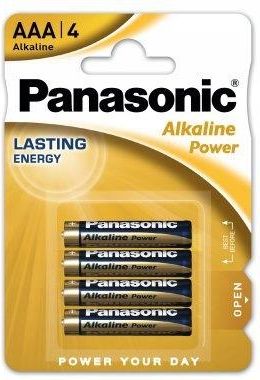 PANASONIC 48 X BATERIE ALKALINE POWER LR3 R3 AAA