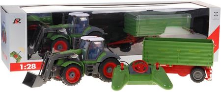 Joko Traktor Zielony Przyczepa Zielona 2.4GHz