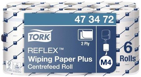 Tork Reflex czyściwo papierowe do średnich zabrudzeń 2 warstwowe (473472) 150,8m 6szt