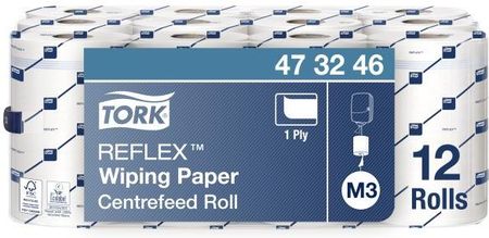 Tork Reflex™ czyściwo papierowe do lekkich zabrudzeń 1 warstwowe (473246) 120m 12szt