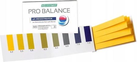 LR Health & Beauty Paski Pro Balance do pomiaru pH 12szt.