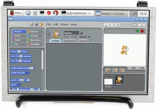 Waveshare Wyświetlacz 5" 800X480 Ips Z Interfejsem Dpi Dla Raspberry Pi - zdjęcie 1 Waveshare Wyświetlacz 5" 800X480 Ips Z Interfejsem Dpi Dla Raspberry Pi