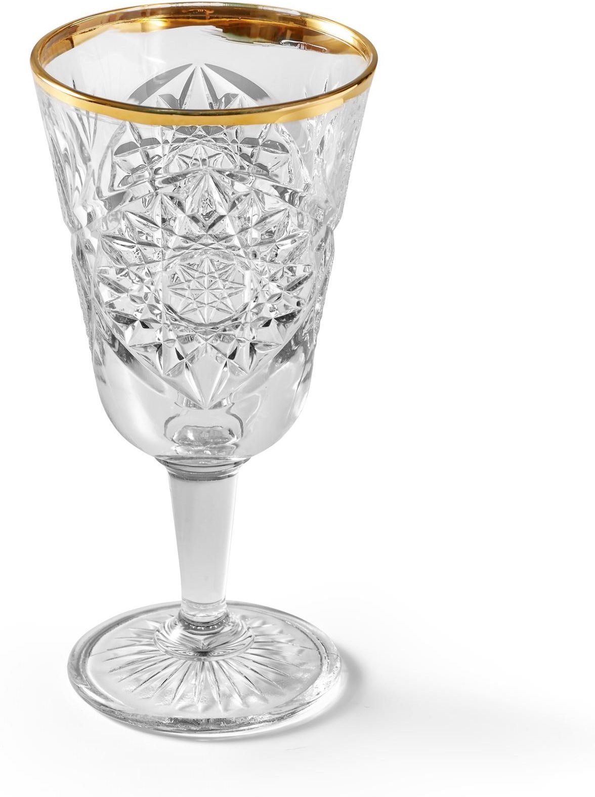 Libbey Signature 001 Kieliszek Imperfect Gold Rim Wine 300Ml (LB1202332 ...