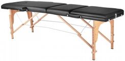 Stół Składany Do Masażu Wood Komfort 3 Segmentowe Black - Łóżka do masażu