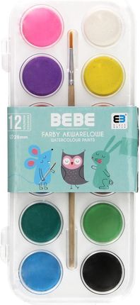 IBB FARBY AKWARELOWE BxB KIDS PASTEL[1x12 Interdruk Galanteria