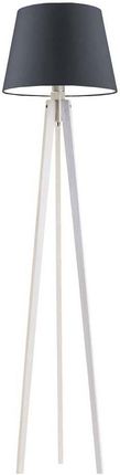 LYSNE Lampa podłogowa Curacao 60 W E27 grafitowo-biała 158x40 cm