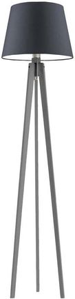 LYSNE Lampa podłogowa Curacao 60 W E27 grafitowo-popielata 158x40 cm