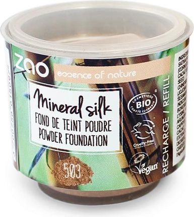 Zao Refill Mineral Silk Wkład pudru 503 Beige Orange