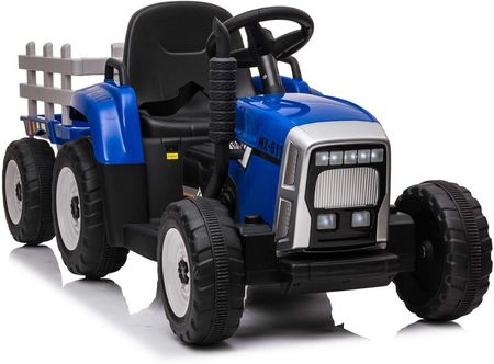 Super-Toys Super Traktor Blow Na Akumulator Z Przyczepą Miękkie Koła Miekkie Siedzenie Pilot/Xmx611