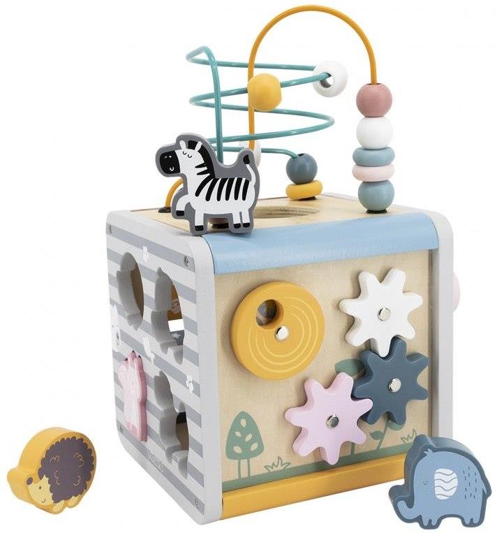 Viga Toys Polar B Activity Box Drewniane Centrum Gier 5w1 - zdjęcie 1 Viga Toys Polar B Activity Box Drewniane Centrum Gier 5w1