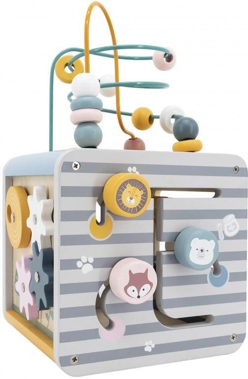 Viga Toys Polar B Activity Box Drewniane Centrum Gier 5w1 - zdjęcie 3 Viga Toys Polar B Activity Box Drewniane Centrum Gier 5w1