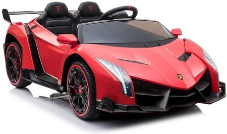 Lean Cars Auto na akumulator Lamborghini Veneno Czerwony