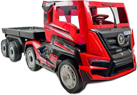 Super-Toys Mega Truck Ciężarówka Z Przyczepą Gigant Zestaw/Bdq-2020
