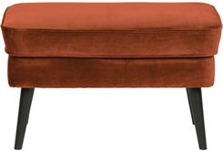 Zdjęcie Woood Podnóżek Pufa Rocco Velvet Rdzawy 340457126 - Czerniejewo