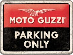 Zdjęcie NOSTALGIC-ART TABLICA SZYLD MOTO GUZZI PARKING ONLY METAL 15X20 - Katowice