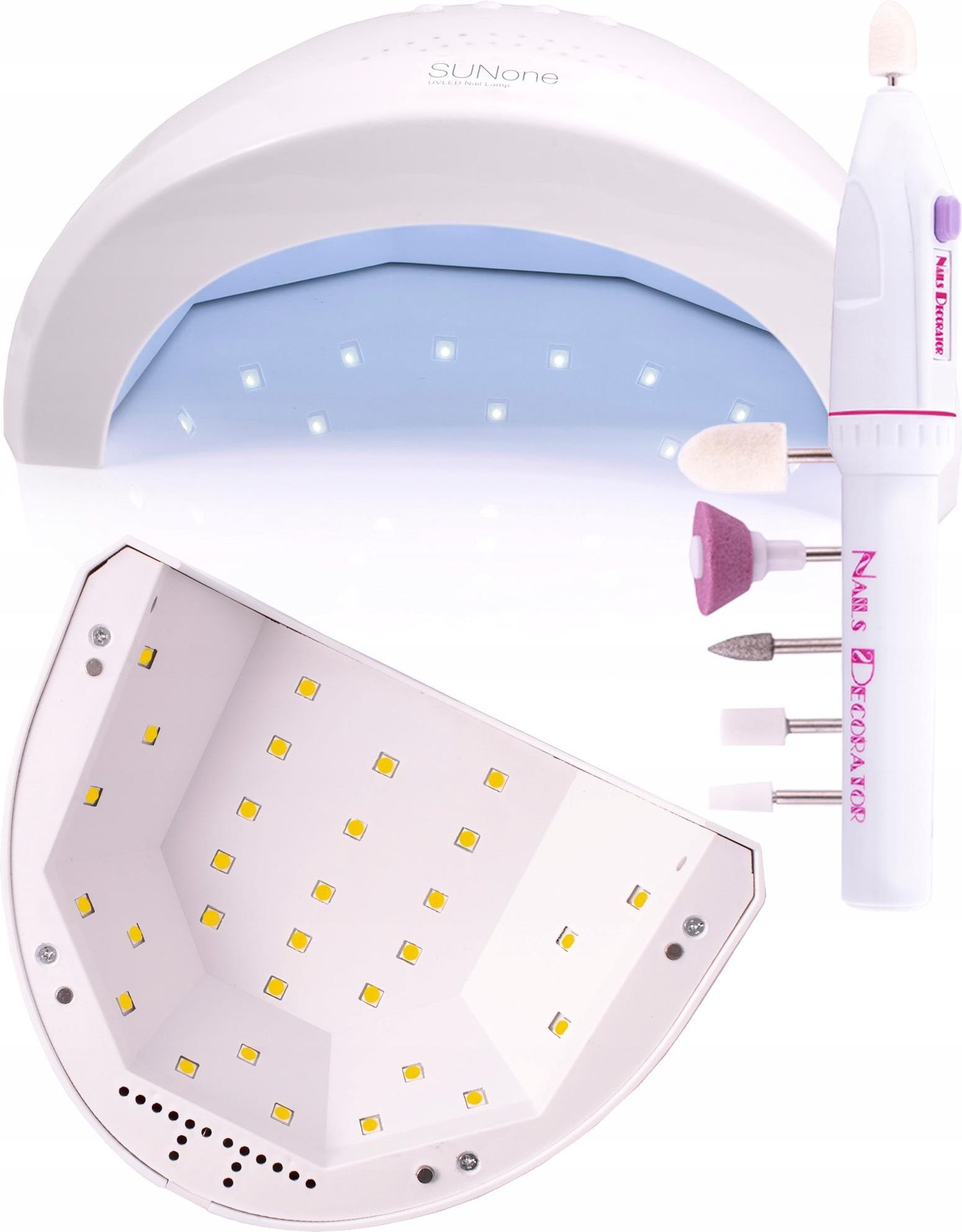 SUNONE SUNONE ZESTAW DO HYBRYD S05 LAMPA FREZARKA GRATISY - zdjęcie 4 SUNONE SUNONE ZESTAW DO HYBRYD S05 LAMPA FREZARKA GRATISY