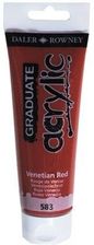 Zdjęcie Daler-Rowney Farba Akrylowa Graduate Acrylic 120Ml Venetian Red (D 123 150 Pr101) - Gryfino