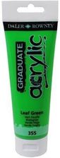 Zdjęcie Daler-Rowney Farba Akrylowa Graduate Acrylic 120Ml Leaf Green (D 123 150 Py3/Pg36) - Nysa
