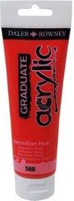 Zdjęcie Daler-Rowney Farba Akrylowa Graduate Acrylic 120Ml Vermilion Hue (D 123 150 Pr9/Py8) - Katowice