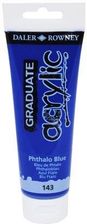 Zdjęcie Daler-Rowney Farba Akrylowa Graduate Acrylic 120Ml Phthalo Blue (D 123 150 Pb15) - Nowogrodziec