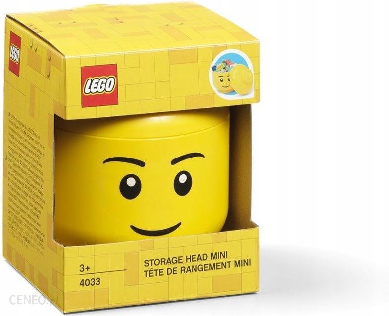 Room Copenhagen LEGO Pojemnik Mini Głowa Chłopiec 40331724