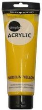 Zdjęcie Daler-Rowney Farba Akrylowa Simply Acrylic Medium Yellow 250Ml - Przemyśl