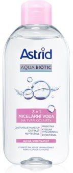 Astrid Aqua Biotic Sun Woda Miceralna 3 W 1 Dla Skóry Suchej I Wrażliwej 400Ml