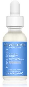 Revolution Skincare Super Salicylic 2% Salicylic Acid & Fruit Enzymes Serum Do Regeneracji Skóry Tłustej I Problematycznej 30 ml