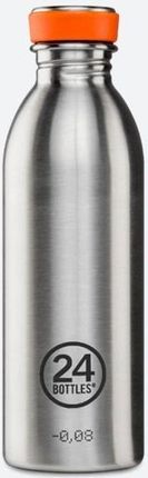 24Bottles Butelka termiczna Urban Bottle Basic 500 ml srebrna (STEELLIFE055)