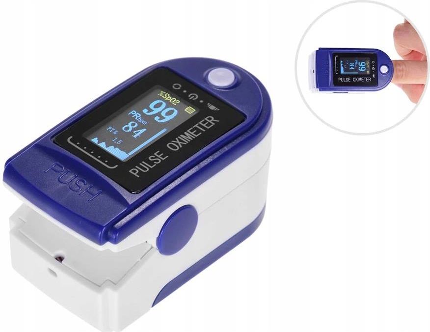 Urządzenie do mierzenia pulsu Pulsometr oximeter