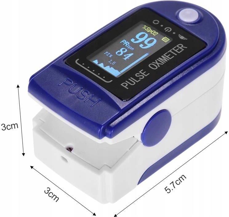 Urządzenie do mierzenia pulsu Pulsometr oximeter