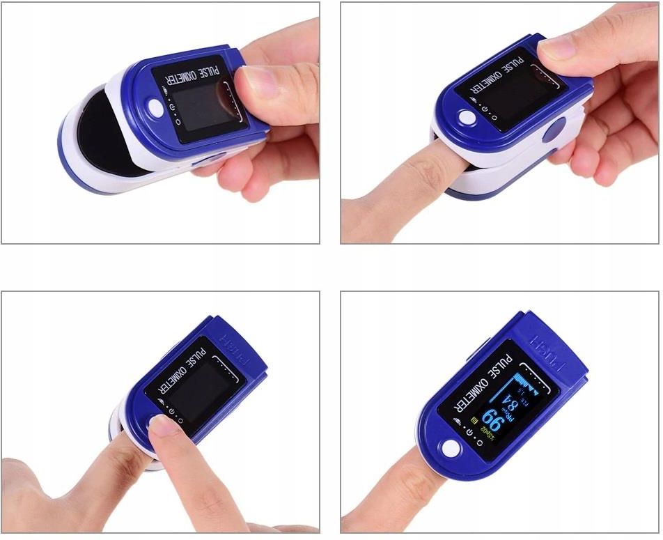 Urządzenie do mierzenia pulsu Pulsometr oximeter